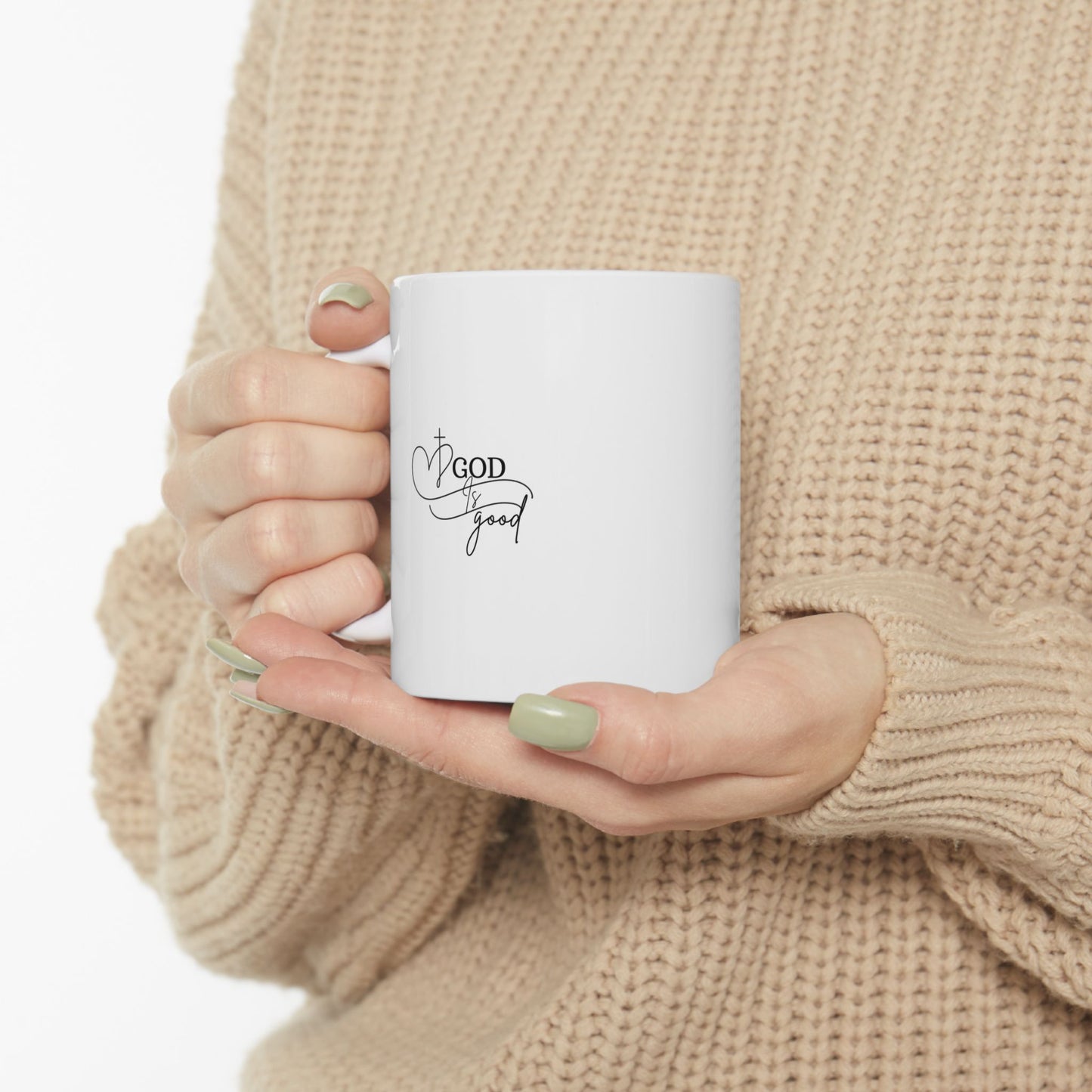 Chic Ceramic Mug for Home or Office, Coffee Lover Gift, Personalized Drinkware, Fun Quotes, Perfect for Holidays