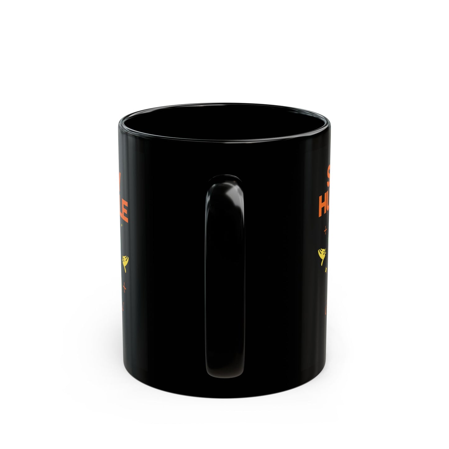 Stay Humble Black Mug, Encouraging Coffee Cup, Gift for Friends, Motivational Drinkware, Inspirational Mug for Everyday Use