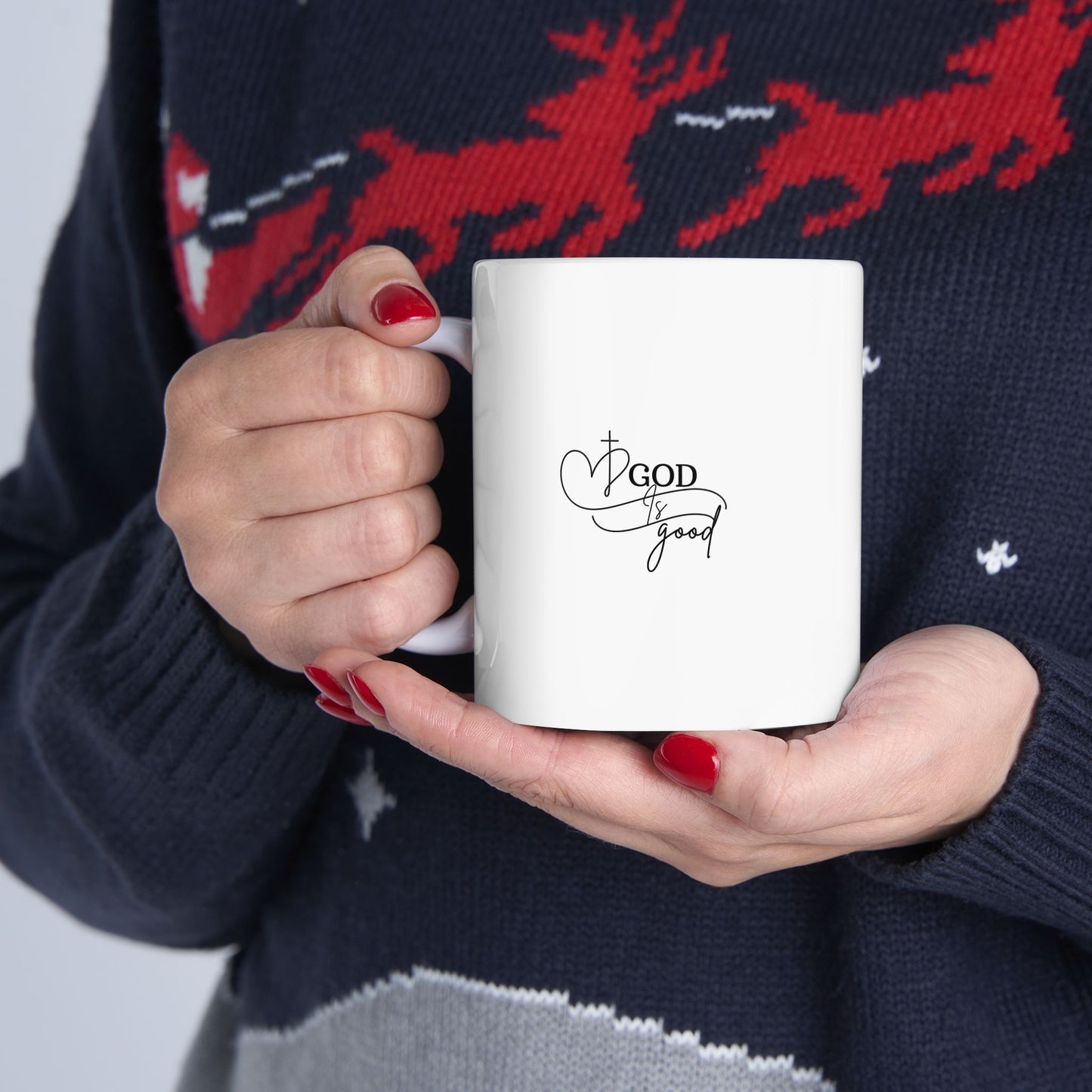 Chic Ceramic Mug for Home or Office, Coffee Lover Gift, Personalized Drinkware, Fun Quotes, Perfect for Holidays