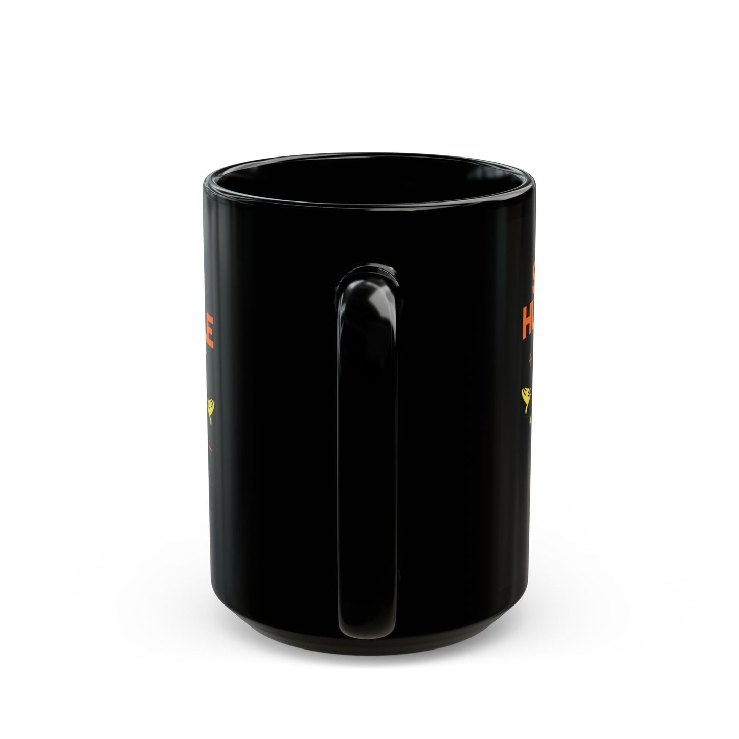 Stay Humble Black Mug, Encouraging Coffee Cup, Gift for Friends, Motivational Drinkware, Inspirational Mug for Everyday Use
