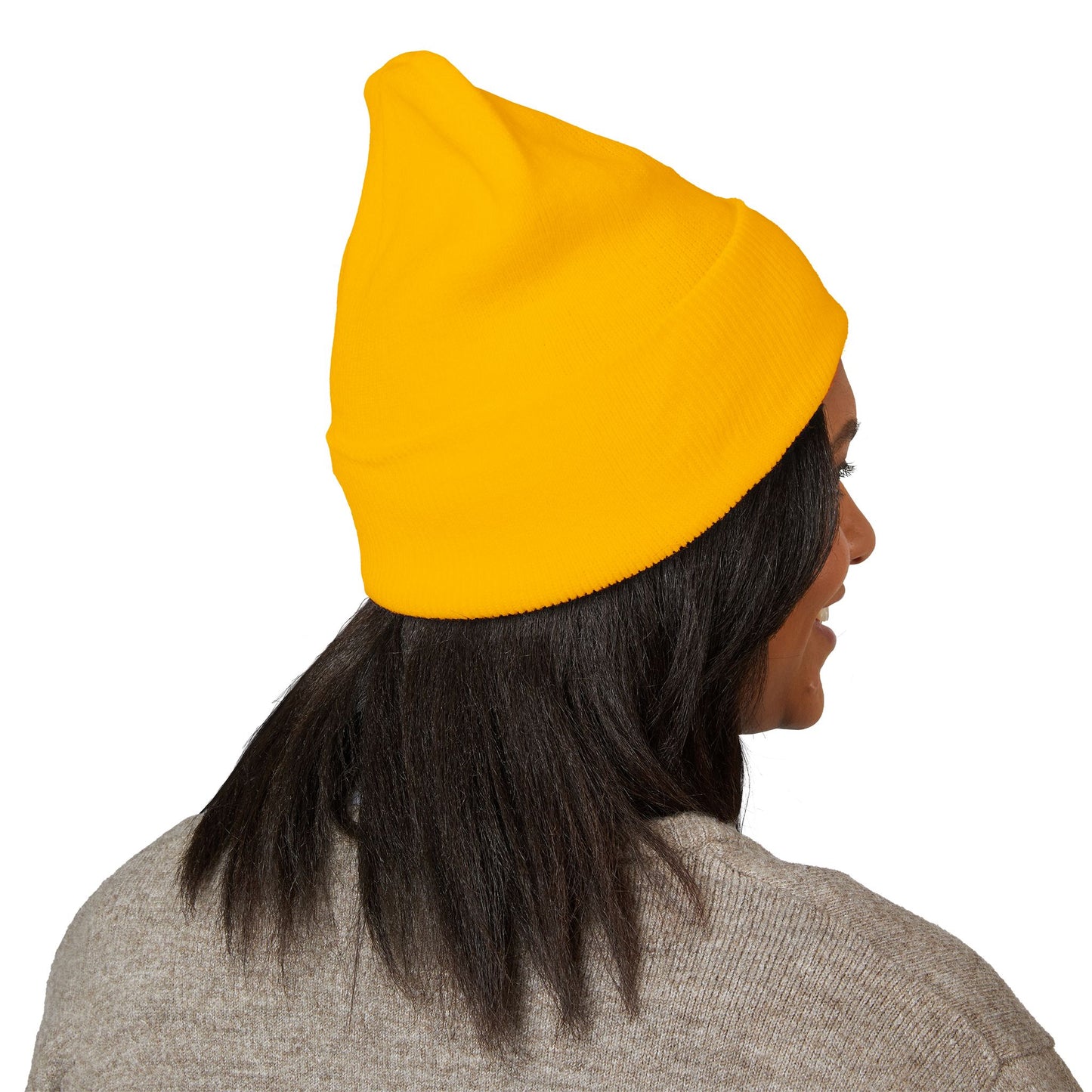 Embroidered Inspirational Beanie, Classic Cuffed Beanie, Cozy Winter Hat, Faith-Based Gift, Everyday Wear, Unique Accessory