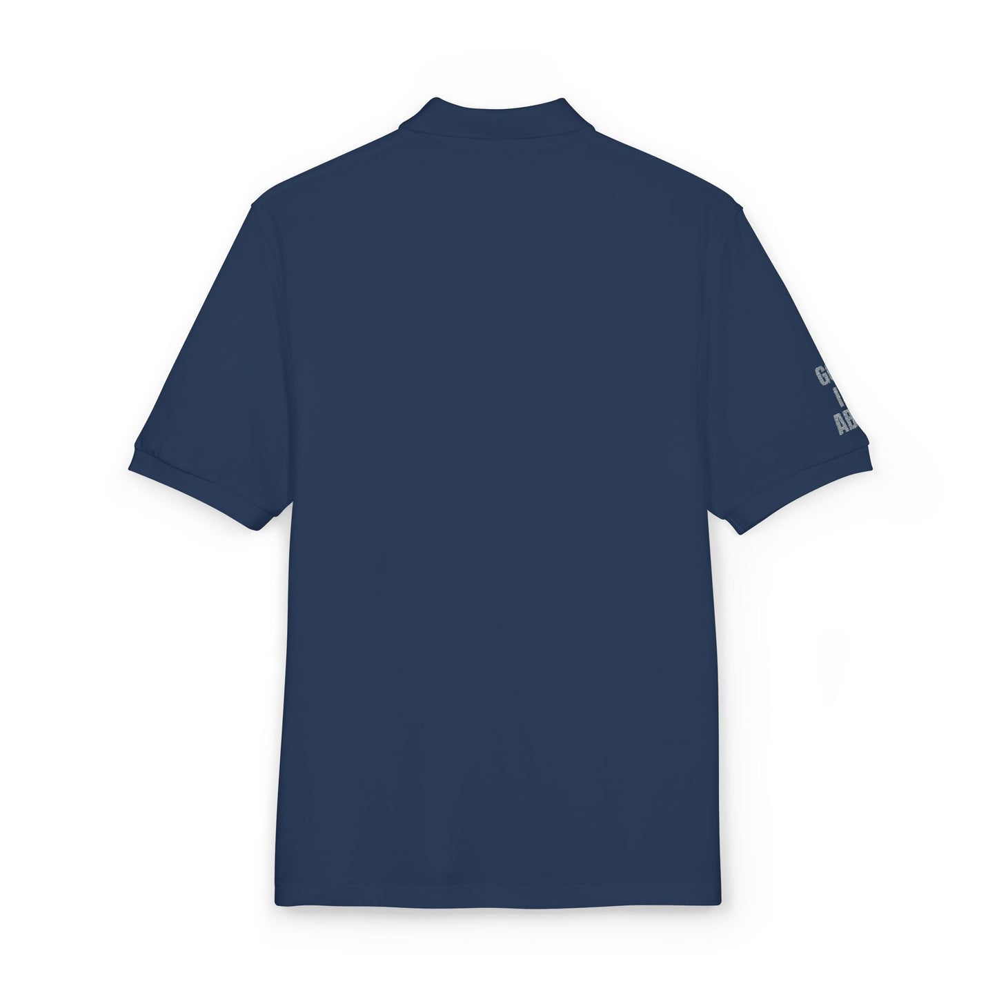 Inspirational Embroidered Polo Shirt - God is Able, Unisex Casual Wear, Perfect Gift for Faith, Daily Comfort, Church Events