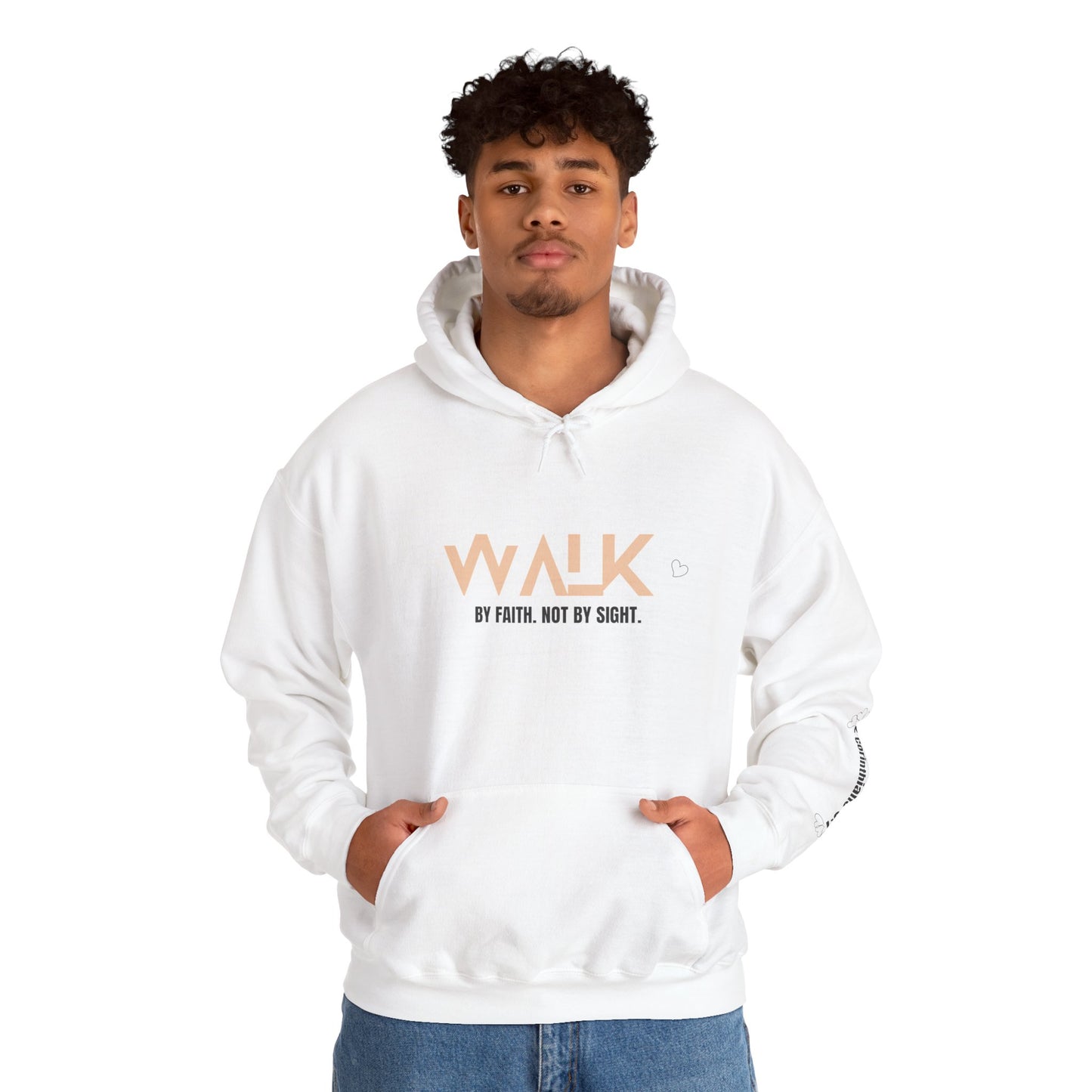 Inspirational Unisex Hooded Sweatshirt | Perfect for Faith, Fitness, Relaxation, Gifts, and Everyday Wear