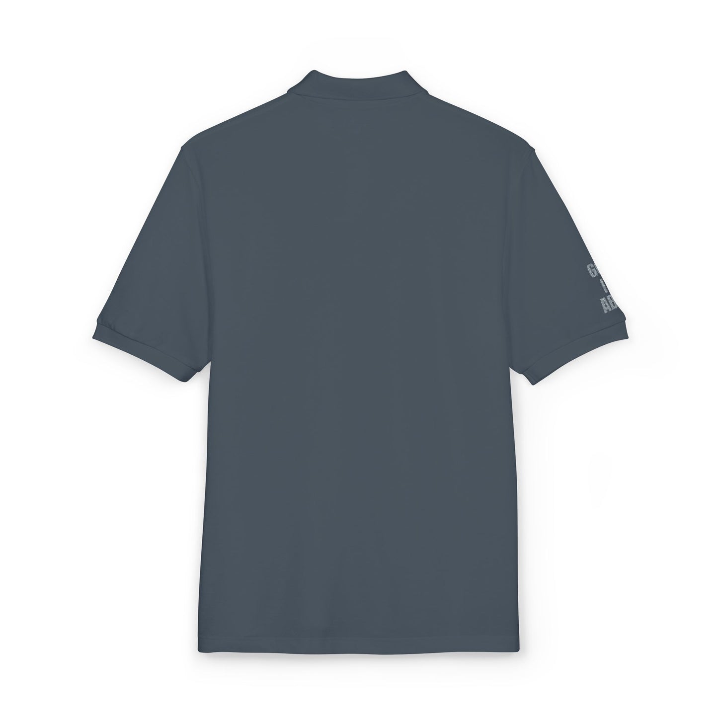 Inspirational Embroidered Polo Shirt - God is Able, Unisex Casual Wear, Perfect Gift for Faith, Daily Comfort, Church Events