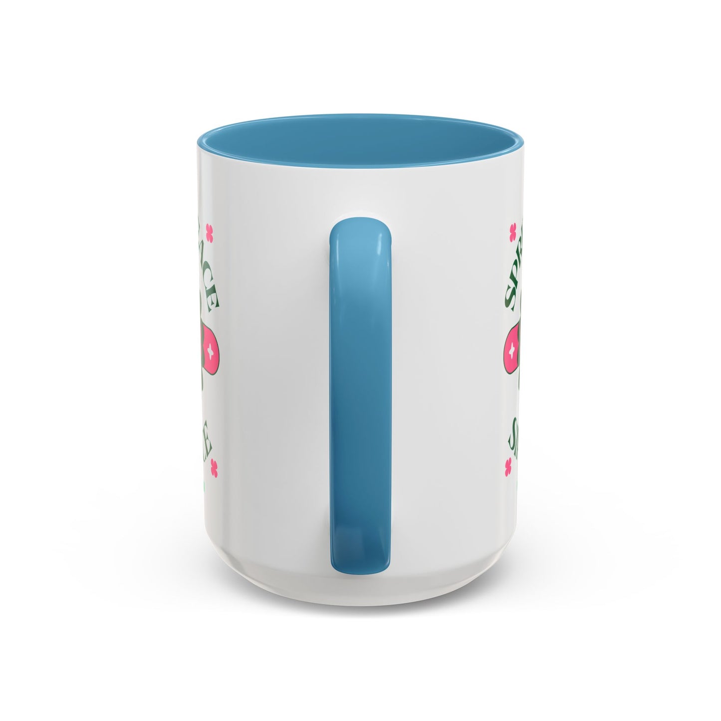 Accent Coffee Mug Ceramic Mug – Spread Peace & Sip Peace (11, 15oz)