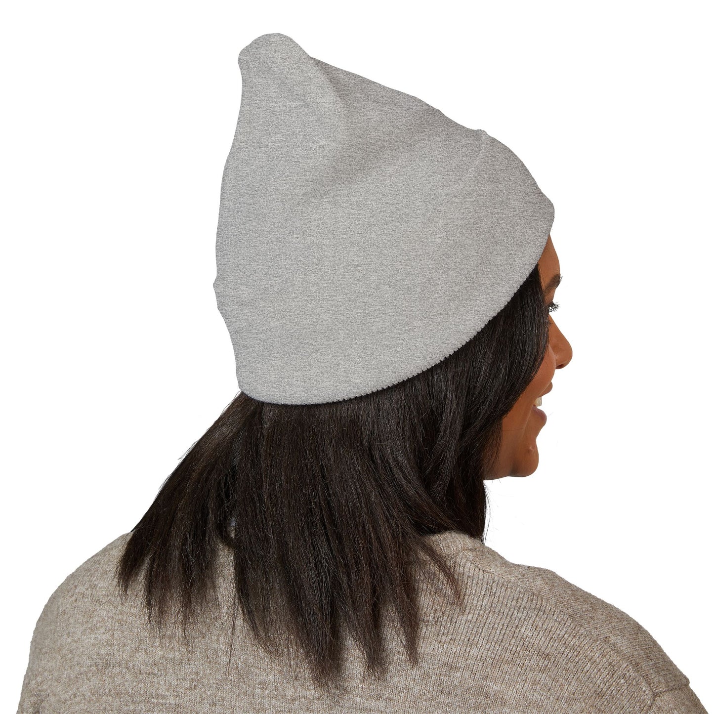Embroidered Inspirational Beanie, Classic Cuffed Beanie, Cozy Winter Hat, Faith-Based Gift, Everyday Wear, Unique Accessory