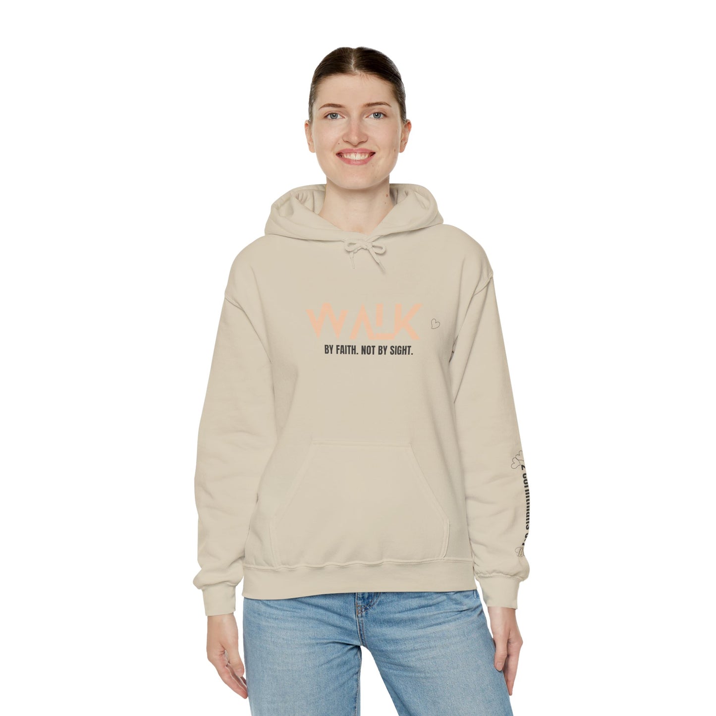 Inspirational Unisex Hooded Sweatshirt | Perfect for Faith, Fitness, Relaxation, Gifts, and Everyday Wear