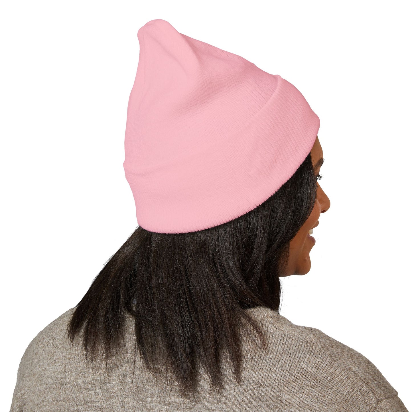 Embroidered Inspirational Beanie, Classic Cuffed Beanie, Cozy Winter Hat, Faith-Based Gift, Everyday Wear, Unique Accessory