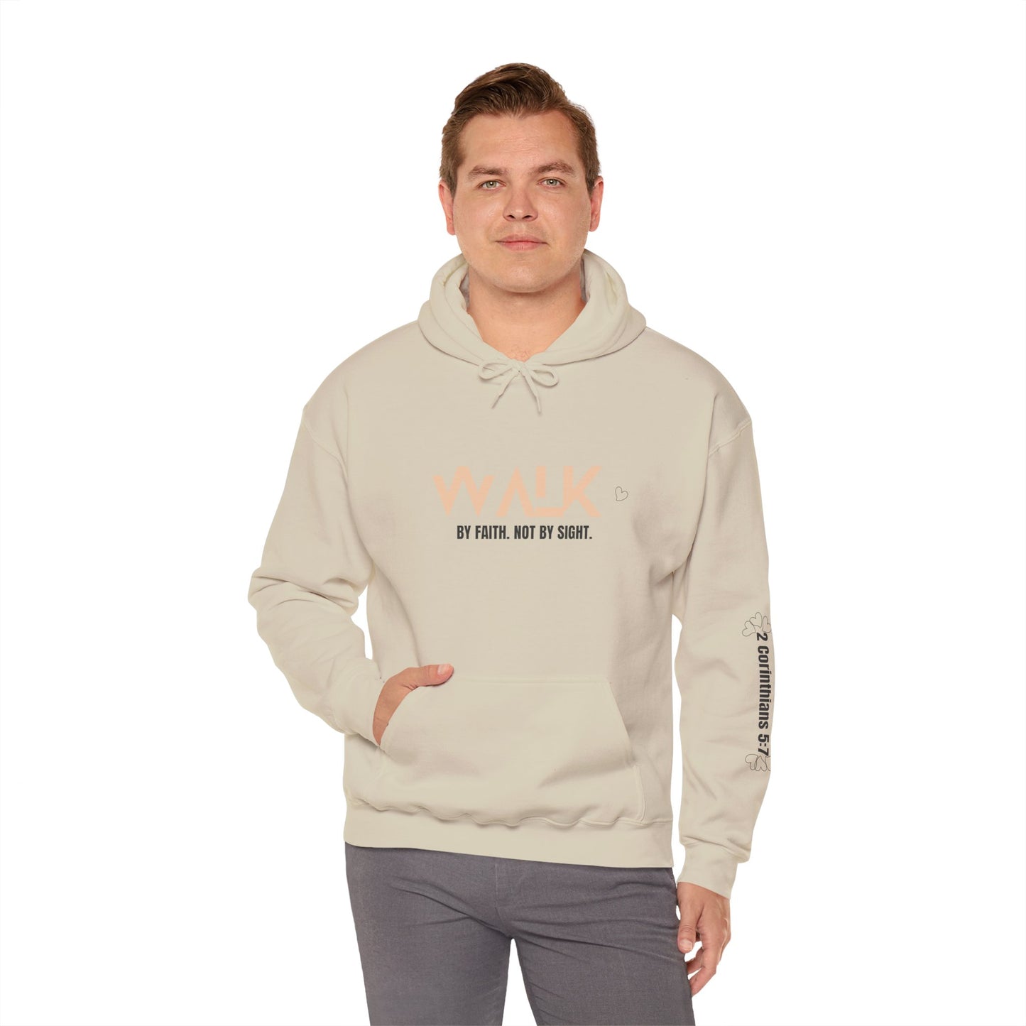 Inspirational Unisex Hooded Sweatshirt | Perfect for Faith, Fitness, Relaxation, Gifts, and Everyday Wear