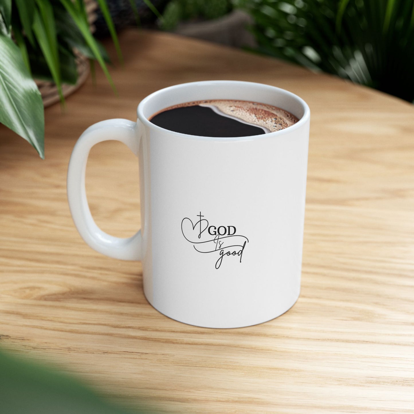 Chic Ceramic Mug for Home or Office, Coffee Lover Gift, Personalized Drinkware, Fun Quotes, Perfect for Holidays