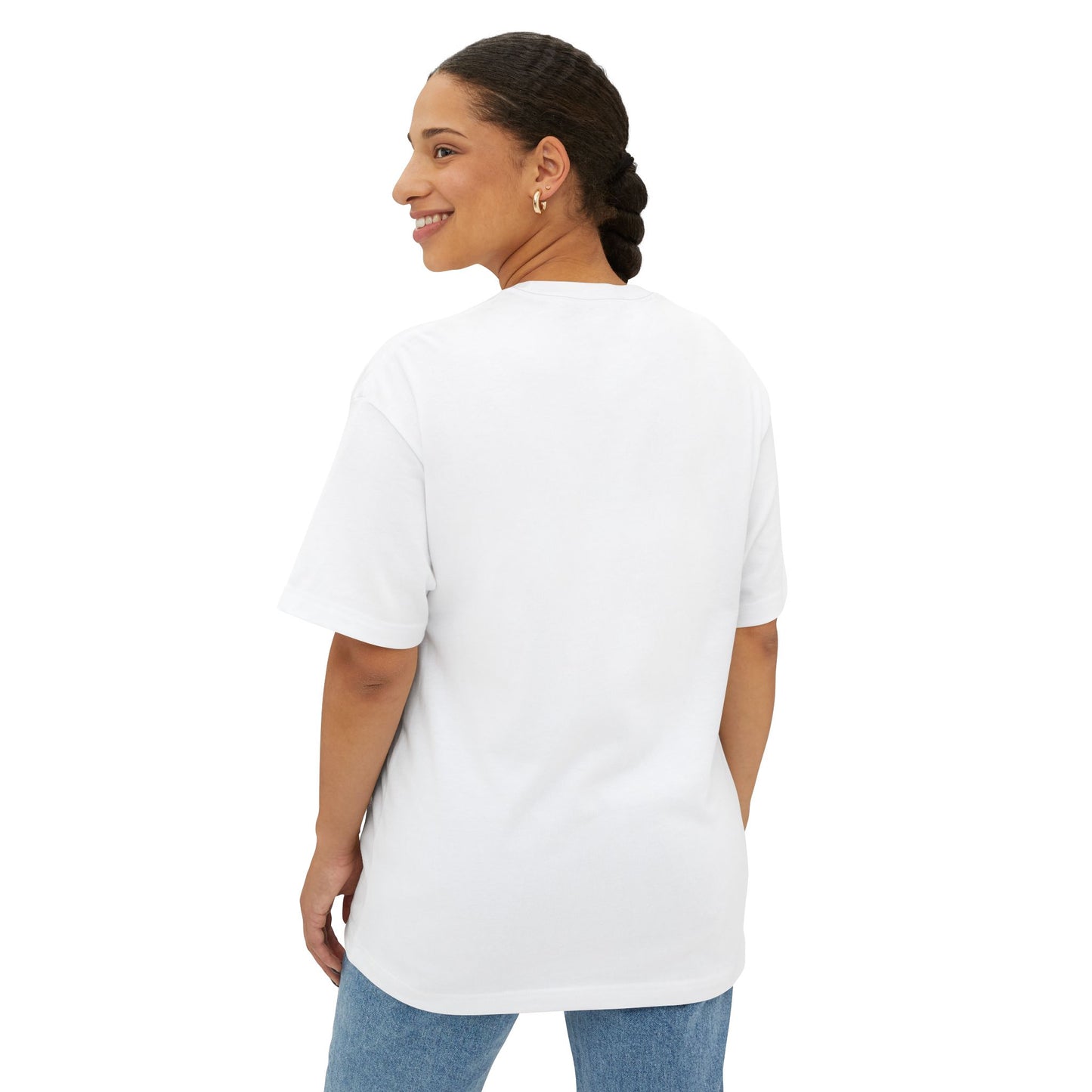 T-Shirt Oversized Boxy Tee God Will Never Fail Inspirational