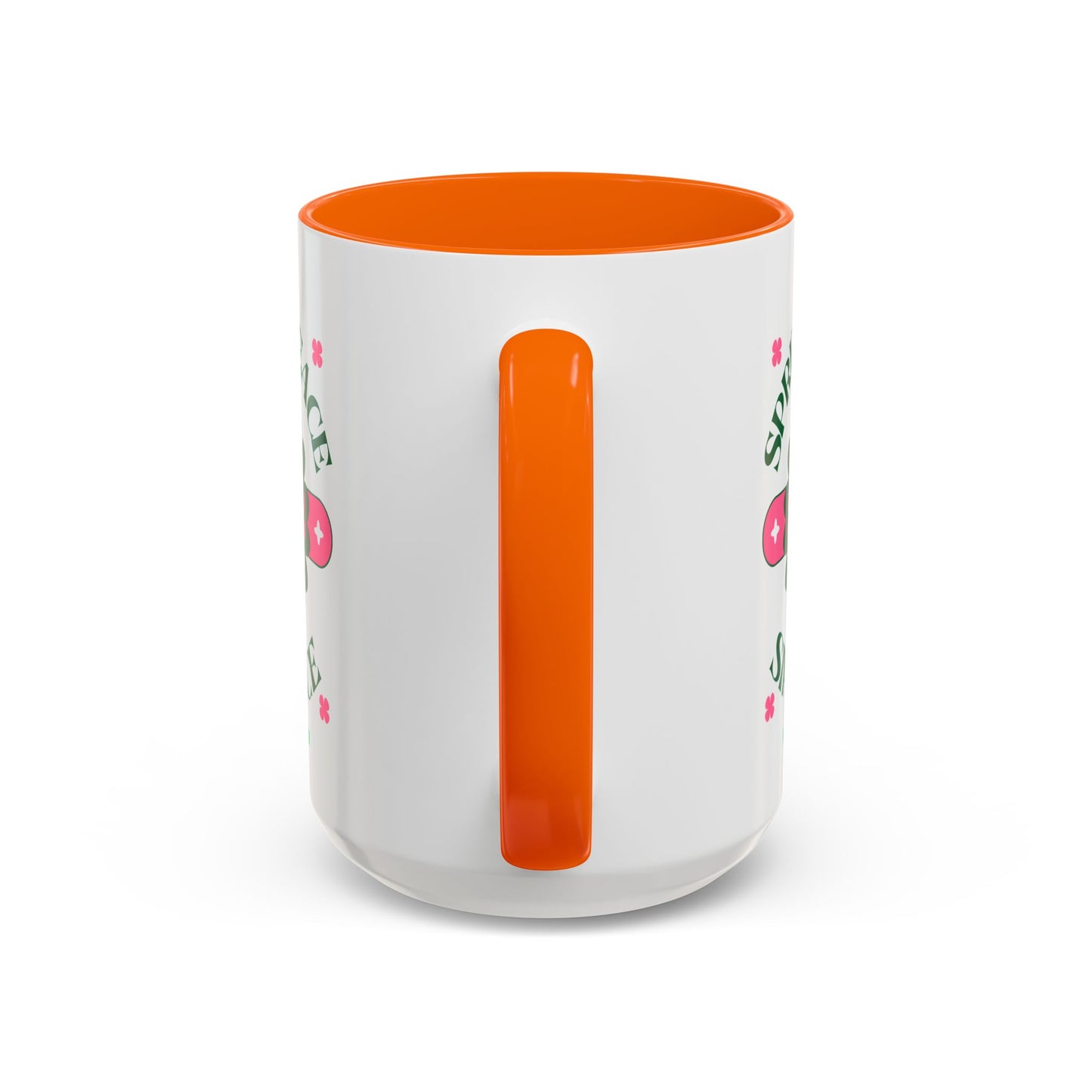 Accent Coffee Mug Ceramic Mug – Spread Peace & Sip Peace (11, 15oz)