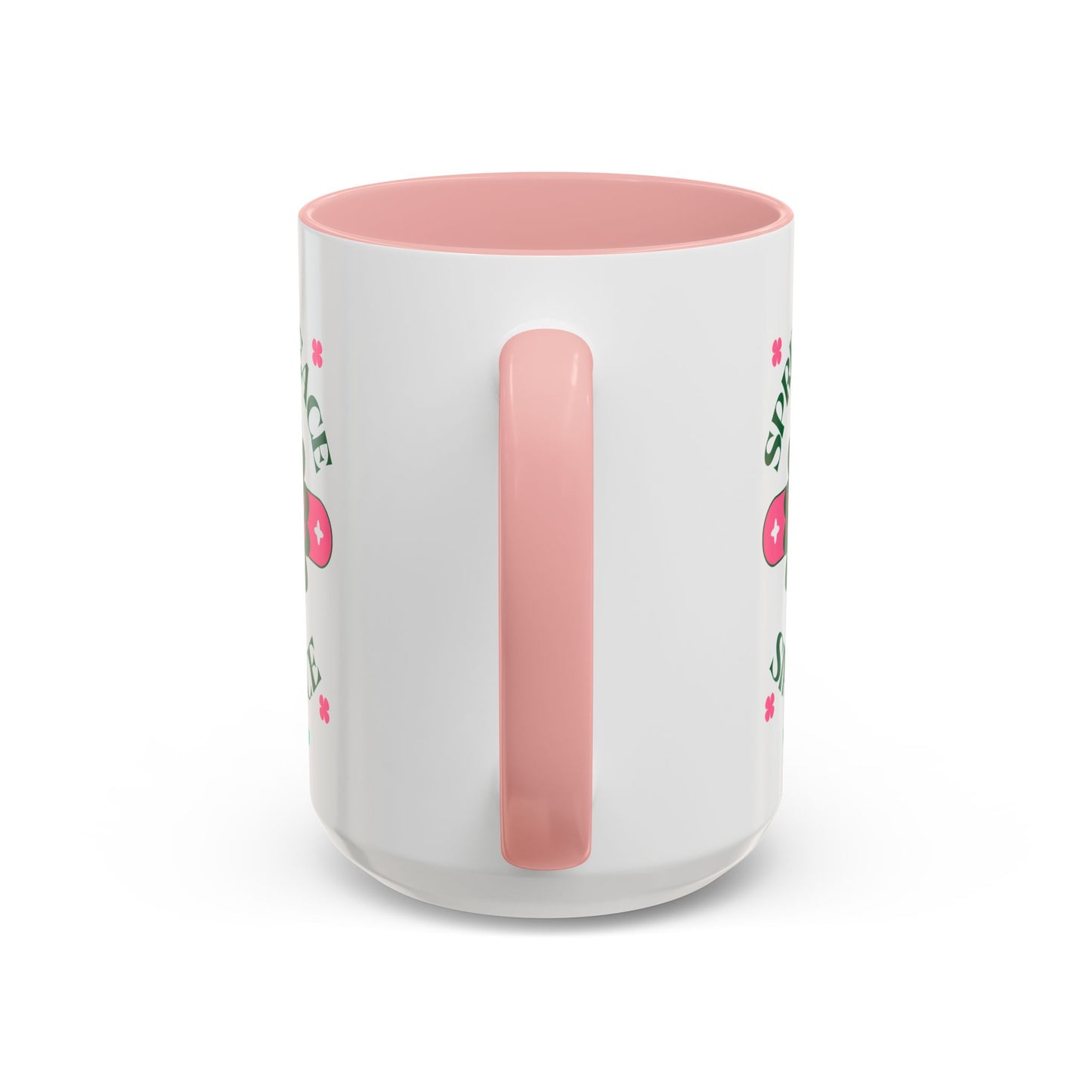 Accent Coffee Mug Ceramic Mug – Spread Peace & Sip Peace (11, 15oz)