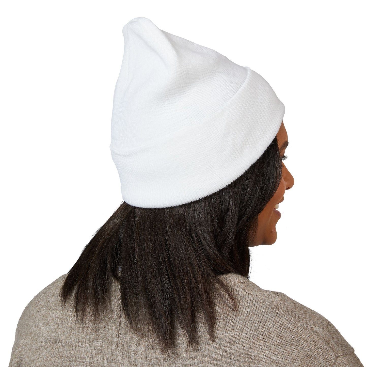 Embroidered Inspirational Beanie, Classic Cuffed Beanie, Cozy Winter Hat, Faith-Based Gift, Everyday Wear, Unique Accessory
