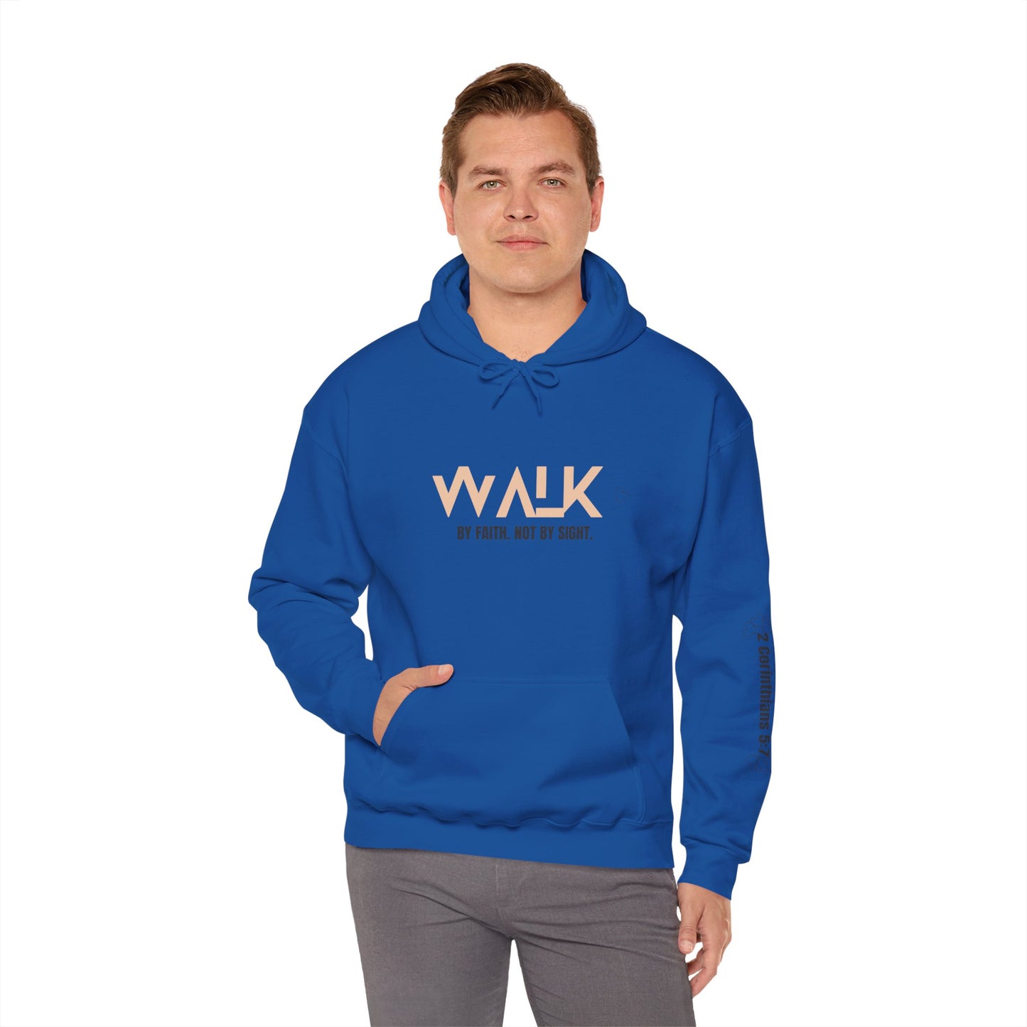 Inspirational Unisex Hooded Sweatshirt | Perfect for Faith, Fitness, Relaxation, Gifts, and Everyday Wear