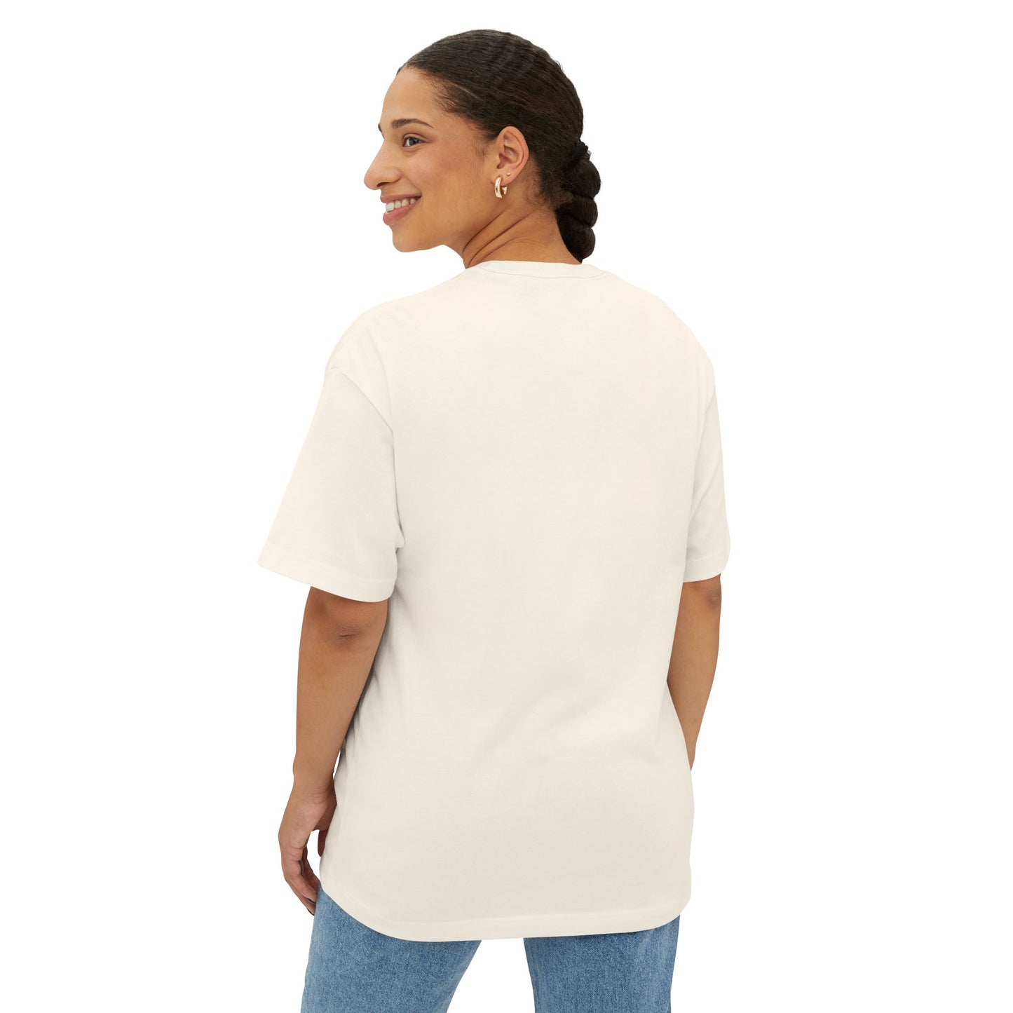 T-Shirt Oversized Boxy Tee God Will Never Fail Inspirational