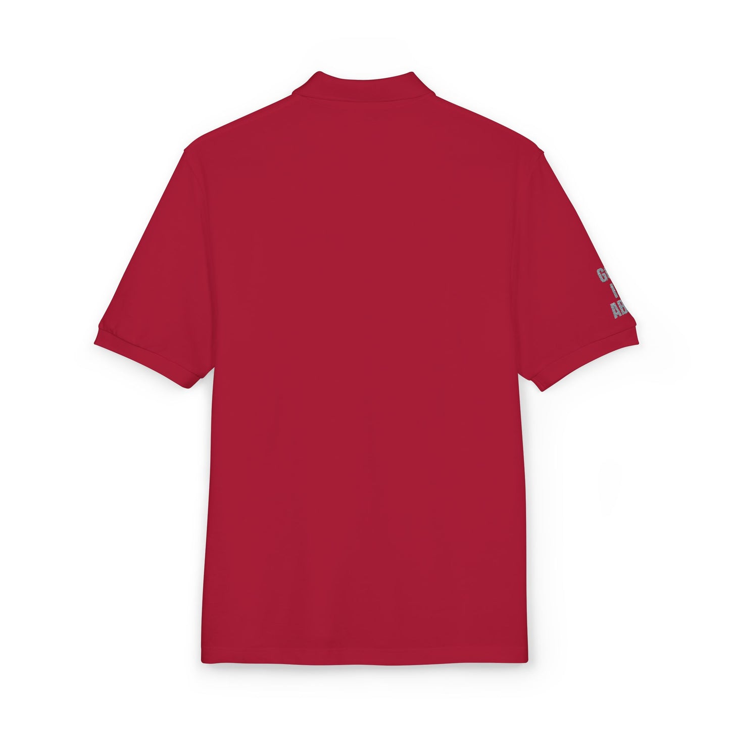 Inspirational Embroidered Polo Shirt - God is Able, Unisex Casual Wear, Perfect Gift for Faith, Daily Comfort, Church Events
