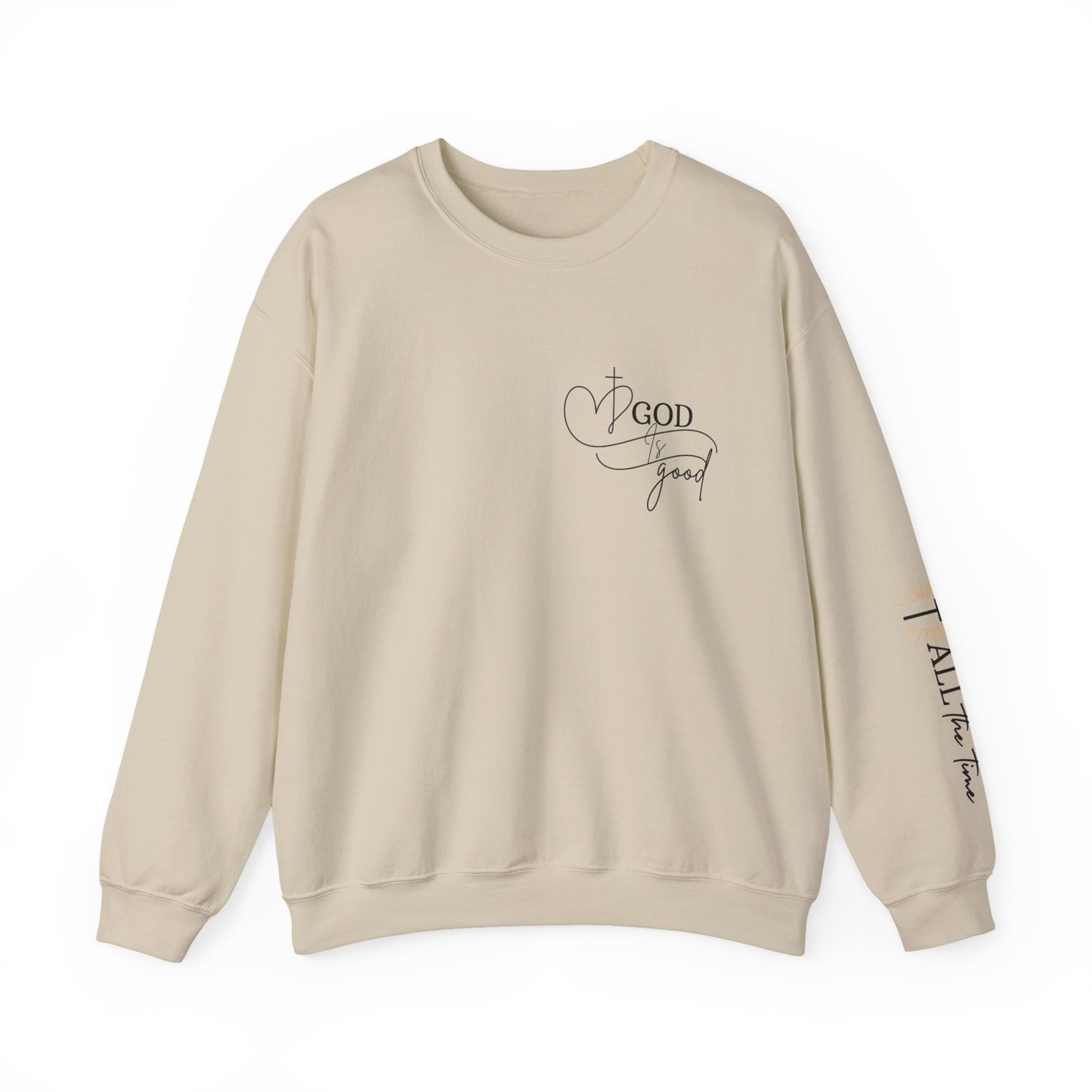 Faith-Inspired Unisex Crewneck Sweatshirt | Cozy & Comfortable Apparel for Church, Everyday Wear, and Gifts