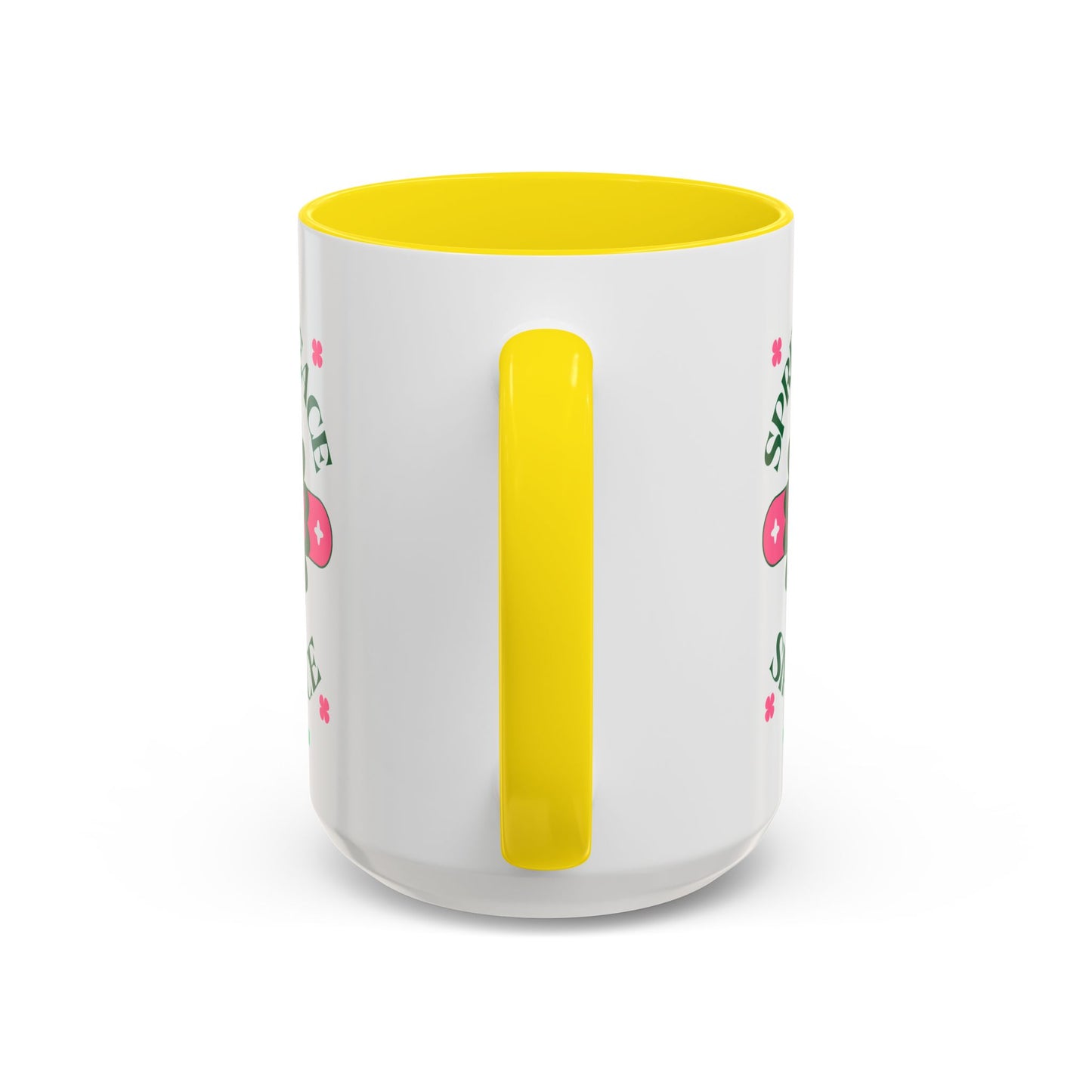 Accent Coffee Mug Ceramic Mug – Spread Peace & Sip Peace (11, 15oz)