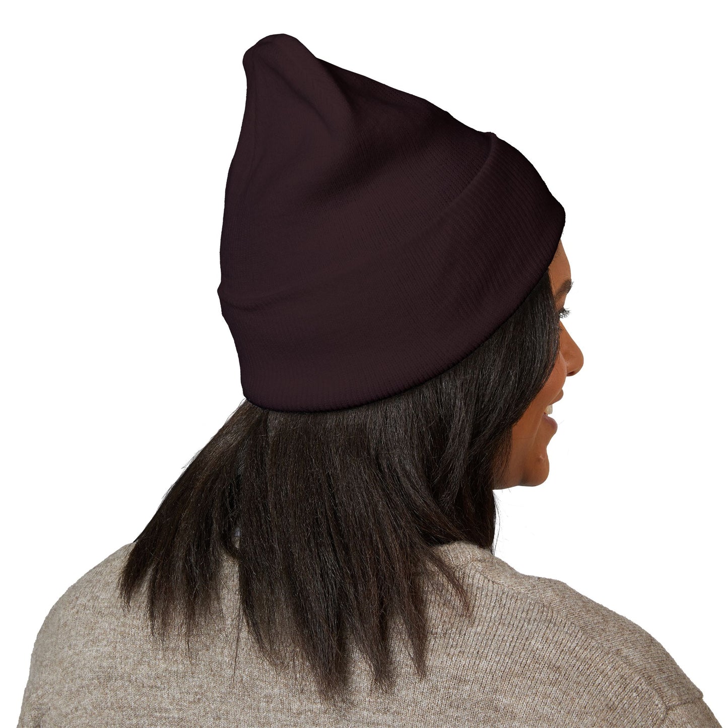 Embroidered Inspirational Beanie, Classic Cuffed Beanie, Cozy Winter Hat, Faith-Based Gift, Everyday Wear, Unique Accessory