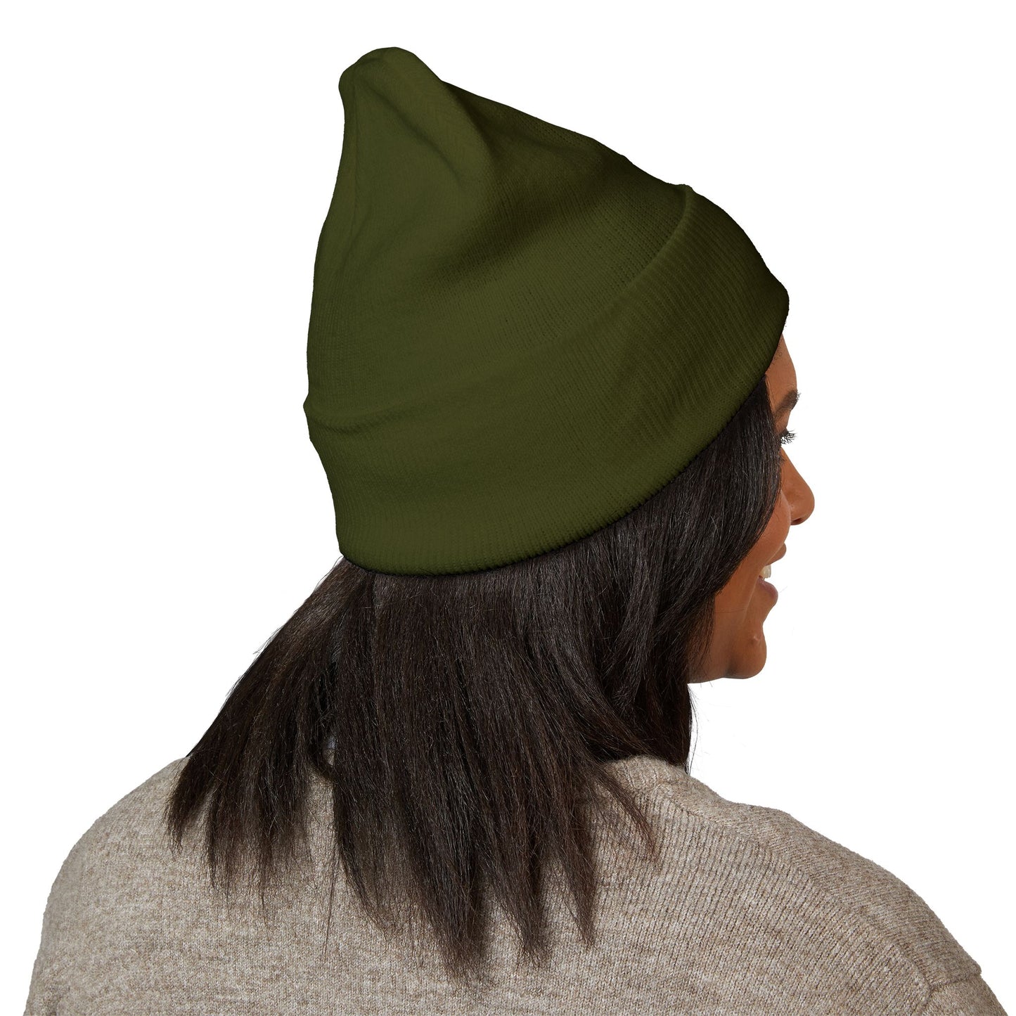 Embroidered Inspirational Beanie, Classic Cuffed Beanie, Cozy Winter Hat, Faith-Based Gift, Everyday Wear, Unique Accessory