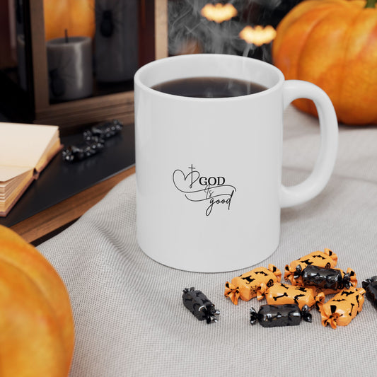 Chic Ceramic Mug for Home or Office, Coffee Lover Gift, Personalized Drinkware, Fun Quotes, Perfect for Holidays