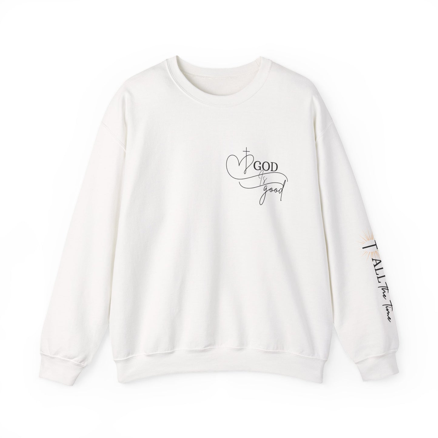 Faith-Inspired Unisex Crewneck Sweatshirt | Cozy & Comfortable Apparel for Church, Everyday Wear, and Gifts
