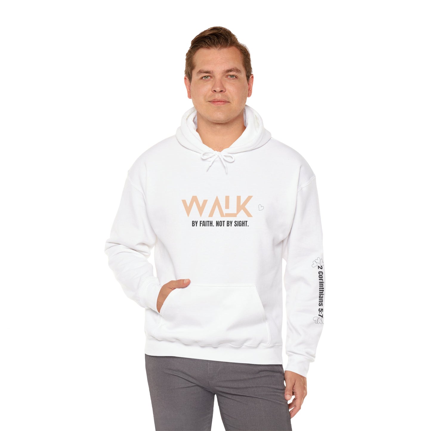 Inspirational Unisex Hooded Sweatshirt | Perfect for Faith, Fitness, Relaxation, Gifts, and Everyday Wear
