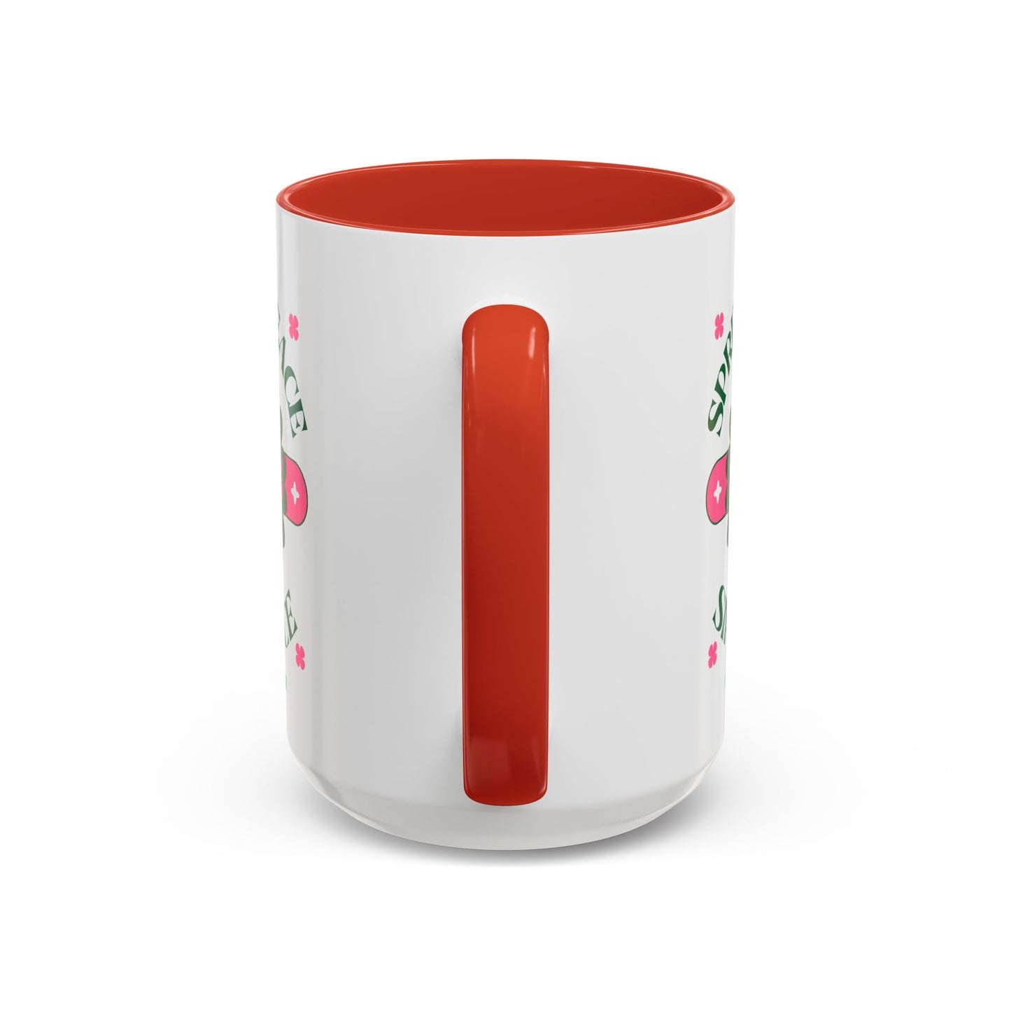 Accent Coffee Mug Ceramic Mug – Spread Peace & Sip Peace (11, 15oz)
