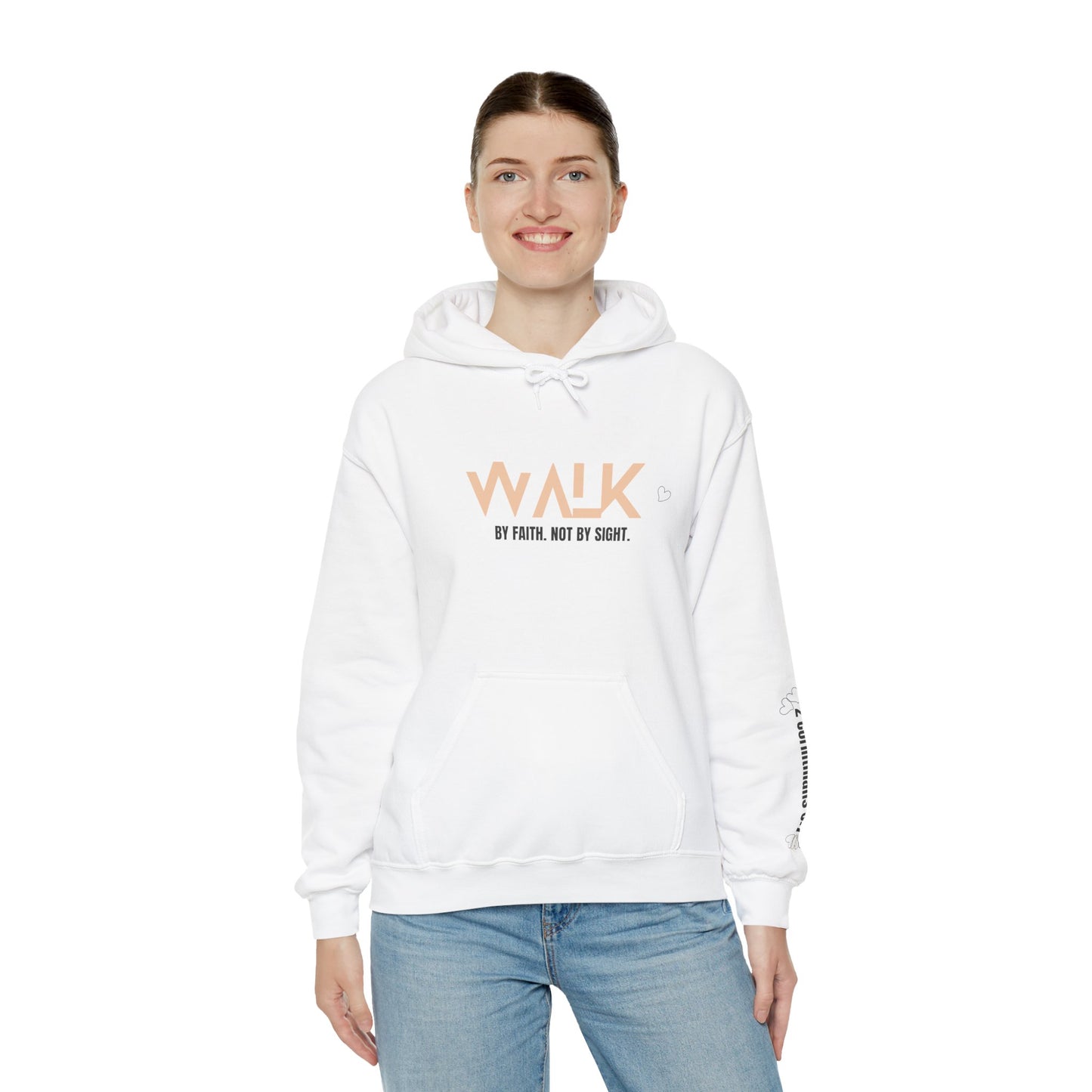 Inspirational Unisex Hooded Sweatshirt | Perfect for Faith, Fitness, Relaxation, Gifts, and Everyday Wear