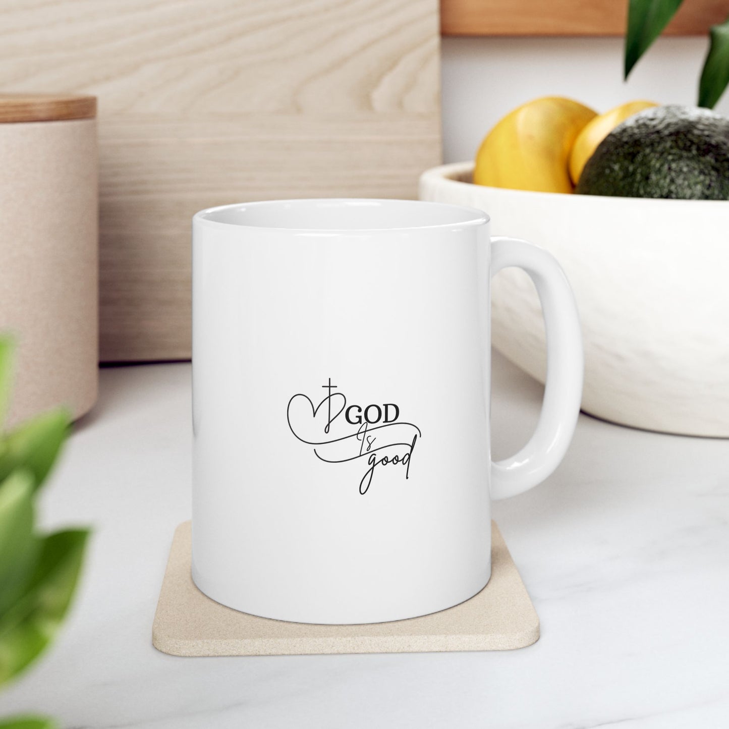 Chic Ceramic Mug for Home or Office, Coffee Lover Gift, Personalized Drinkware, Fun Quotes, Perfect for Holidays