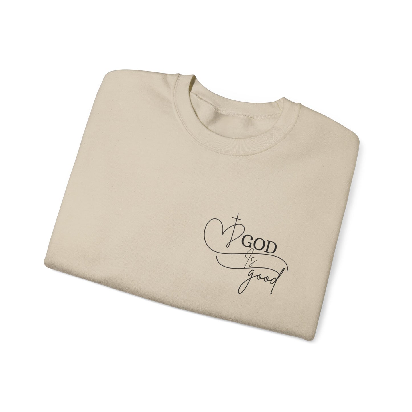 Faith-Inspired Unisex Crewneck Sweatshirt | Cozy & Comfortable Apparel for Church, Everyday Wear, and Gifts